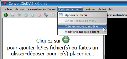 open menu editor