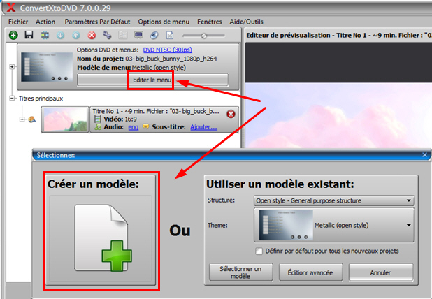 access menu editor