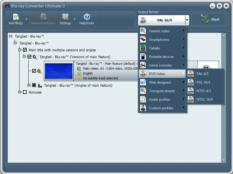 Blu-ray to DVD 4.0.0.68 full Windows 7 Blu-ray to DVD 4.0.0.68 full