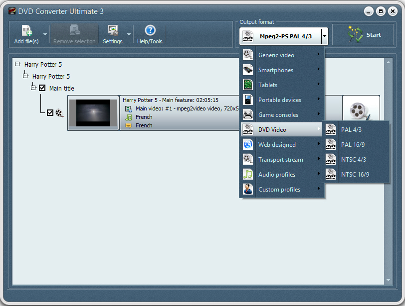 DVD to DVD 4.0.0.68 screenshot