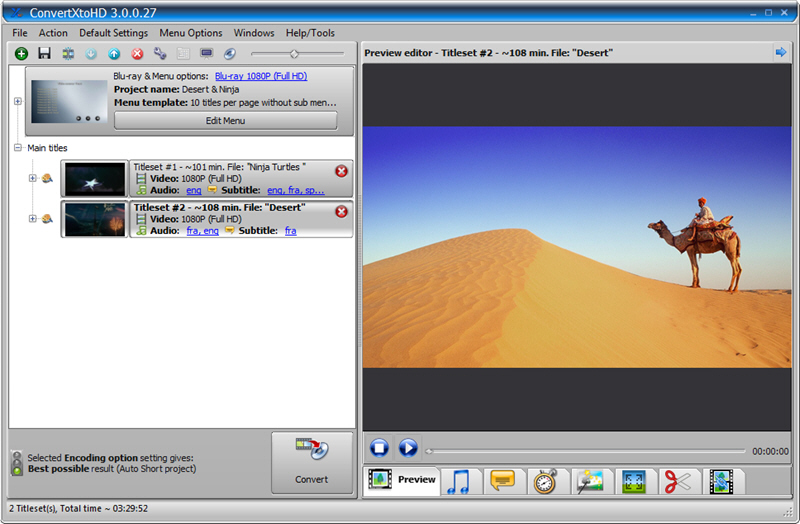 ConvertXtoHD screenshot ConvertXtoHD screenshot